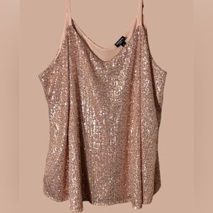 Torrid plus size sequined camisole